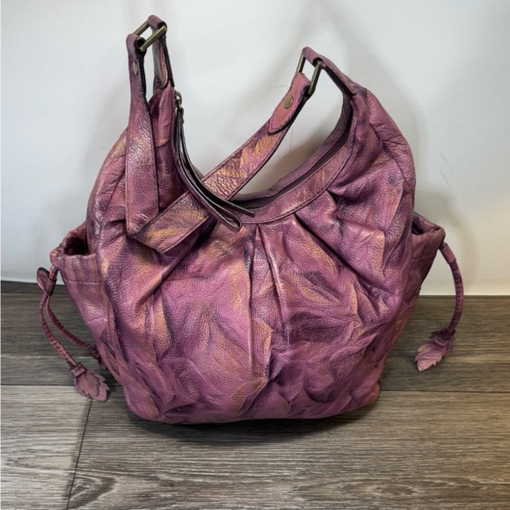 Gianni Bini Purple Leather Women's Bag